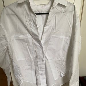 Mango white shirt